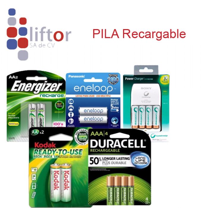 Pilas Recargables 